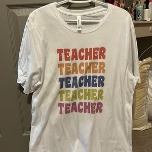 Teacher tee shirt